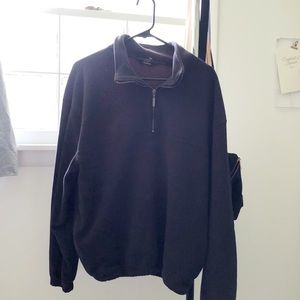 DARK GREEN WEATHERPROOF QUARTER ZIP